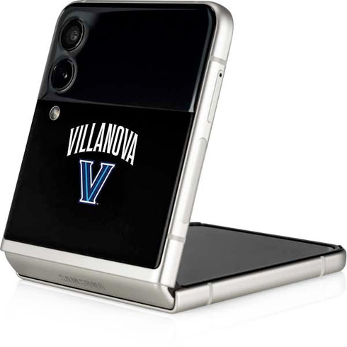 Villanova University V Black Galaxy Z Flip3 5G Skin